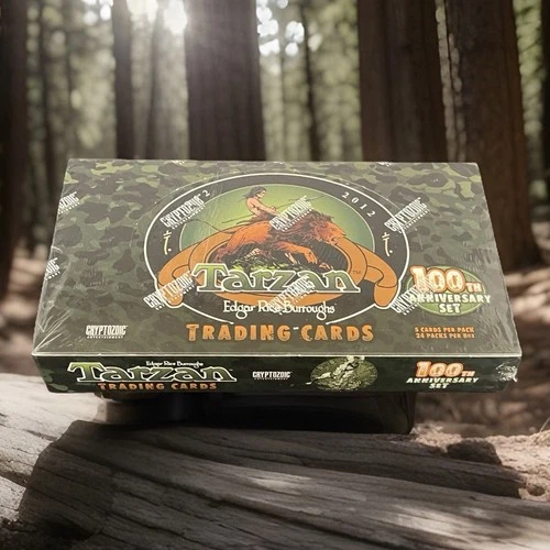 Tarzan Trading Cards 100th Anniversary Set Factory Sealed Box Cryptozoic 2012