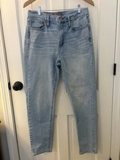 J Crew Point Sur Denim SizeT29 Jeans Women Light Wash 100%Cotton High Rise