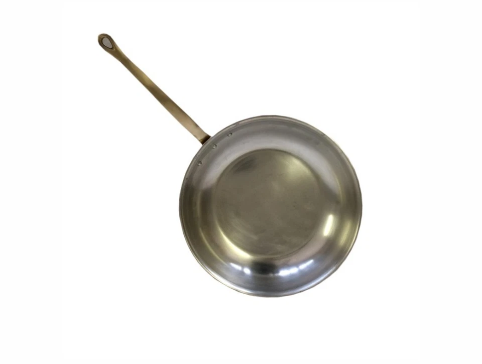 Padella in rame stagnato 1 manico diametri a scelta da 24 a 40 cm made in Italy - Immagine 2 di 3