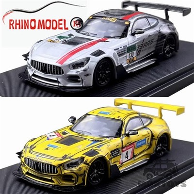 Rhino Model RM 1:64 GT S 2024 DTM/Yellow Diecast Model Car