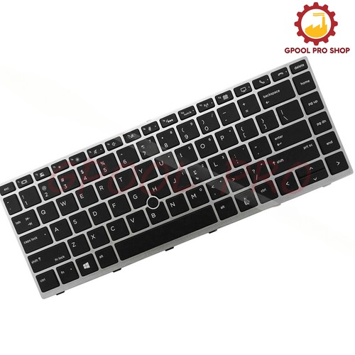 For HP EliteBook 840 G5/840 G6/846 G5/745 G5 G6 US Backlit Keyboard W/Pointer - Afbeelding 6 van 6