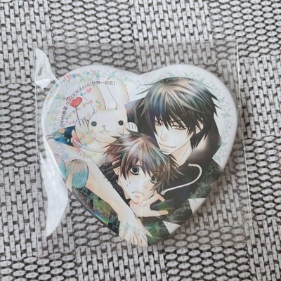 The World's Greatest First Love Takano x Ritsu Twinkle Heart Can Badge
