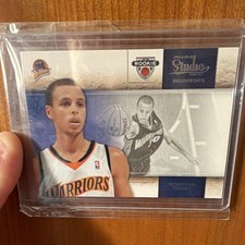 Panini 2009-10 Studio Stephen Curry Rookie Card #129 Golden State Warriors. rookie card picture