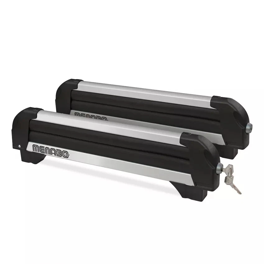 Portasci e snowboard per auto da barre universale Menabò Iceberg - Immagine 2 di 4