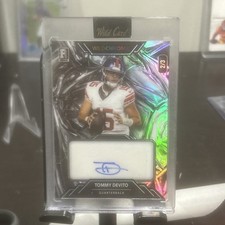 2023 Wild Card Tommy Devito 2/3 Autograph Rookie Card. rookie card picture