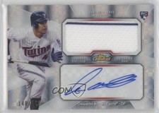 2013 Finest Jumbo Relic Rookie Refractor X-Fractor /149 Oswaldo Arcia Auto 0b2