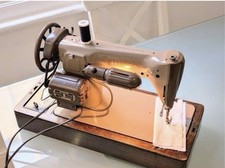 Heavyduty 1957 Singer 201K Sewing Machine for Leather, Fabric, Canvas, with case