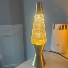 Lava Lamp Motion And Glitter Model 2131 14  Clear Gold Small Flakes