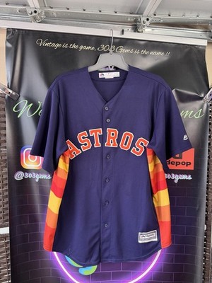 Majestic MLB アストロズ アルトゥーベ 27 ユニフォーム XL Authentic Majestic Houston Astros #27 Jose Altuve MLB Baseball