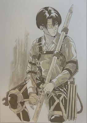 Attack on Titan Revival Screening Bonus Postkarte