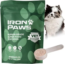 Human-Grade Superfood for Dogs, Premium Greens Powder Supplement for Dental Heal