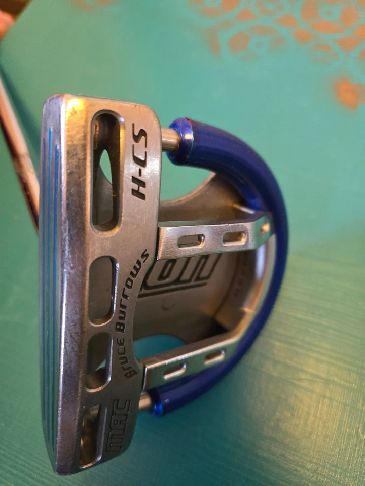 MAC Bruce Burrows H-CS ION Center Shaft Mallet Putter, RH, 36", New Grip - Image 4 of 4