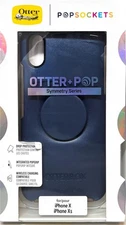 OtterBox Otter + Pop Symmetry Series Case for iPhone X & XS - Go To Blue