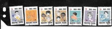 HUNGARY 1532-38 1963 RED CROSS CTO USED XF OLD COMMEMORATIVE PICTORIAL STAMP SET