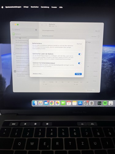 Apple MacBook Pro 13,3 Zoll Full Set - Modell A2159 128GB - Afbeelding 4 van 13