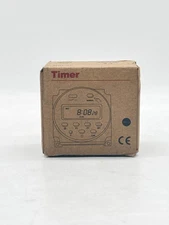 User Friendly Programmable Timer with Built-in Battery for Reliable Time Control