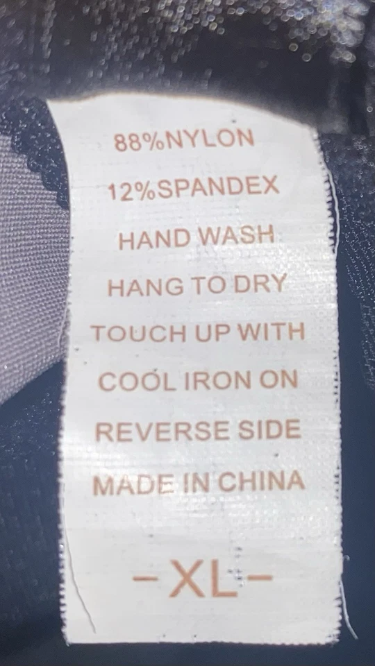 Y2k 90s Black Lace Babydoll Boho Fairy Grunge Goth Witchy Cami Tank Top Sz XL - Image 4 of 4