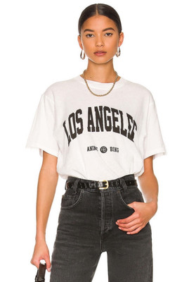 ANINE BING（アニンビン） ② 24070923000910 LILI TEE AB X MM X DK レディース ホワイト FREE Anine Bing cotton t-shirt Lili Tee Ab X Dk X Brigitte Bardot white