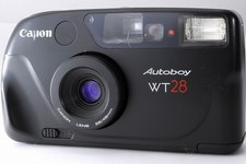 Near MINT Canon Autoboy WT28 28/48mm Lens 35mm Film Camera From JAPAN
