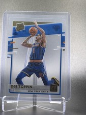 2020-21 Panini Clearly Donruss - Rated Rookie Obi Toppin #80 Gold (RC)