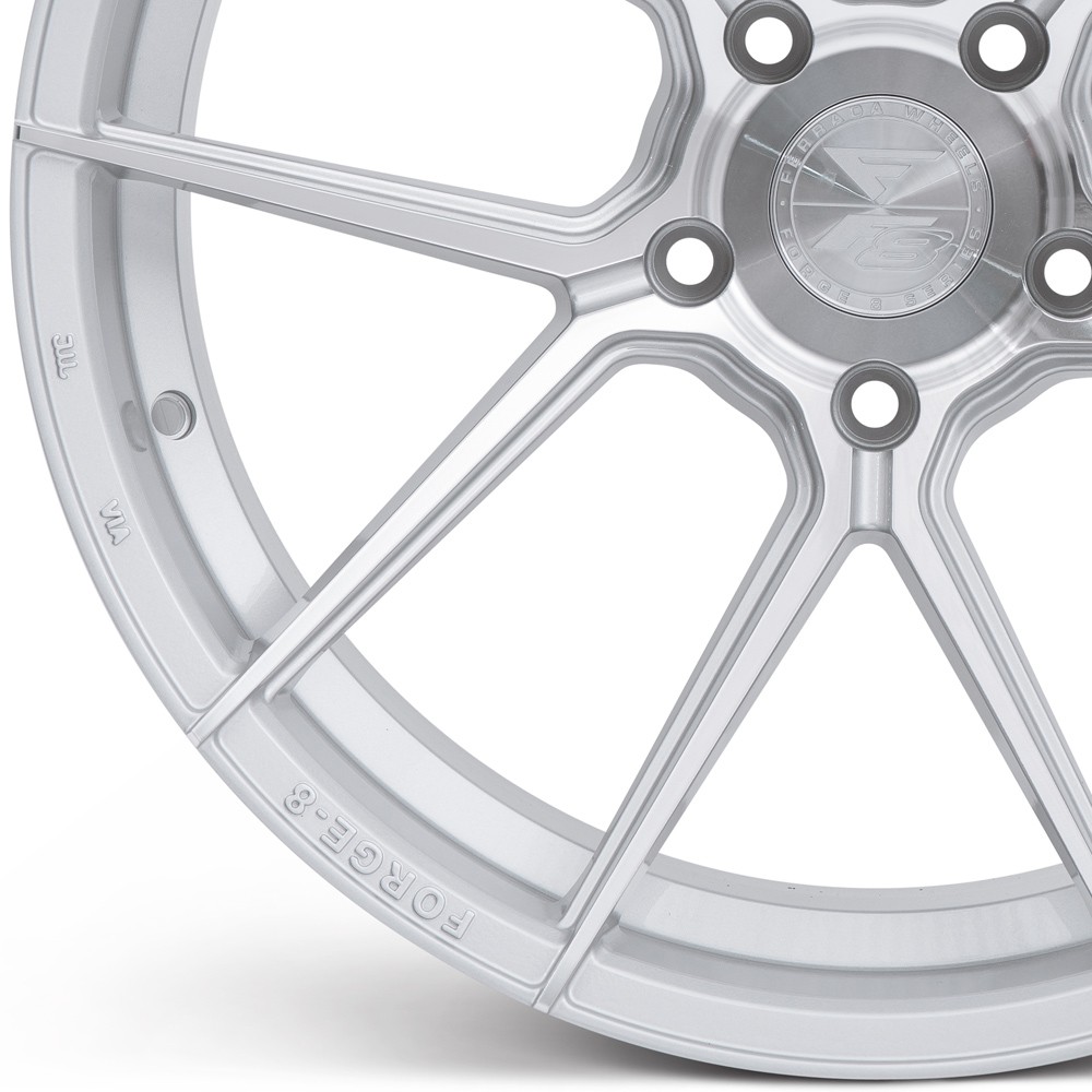 20" FERRADA F8-FR8 SILVER FORGED CONCAVE WHEELS RIMS FITS MASERATI GRANTURISMO