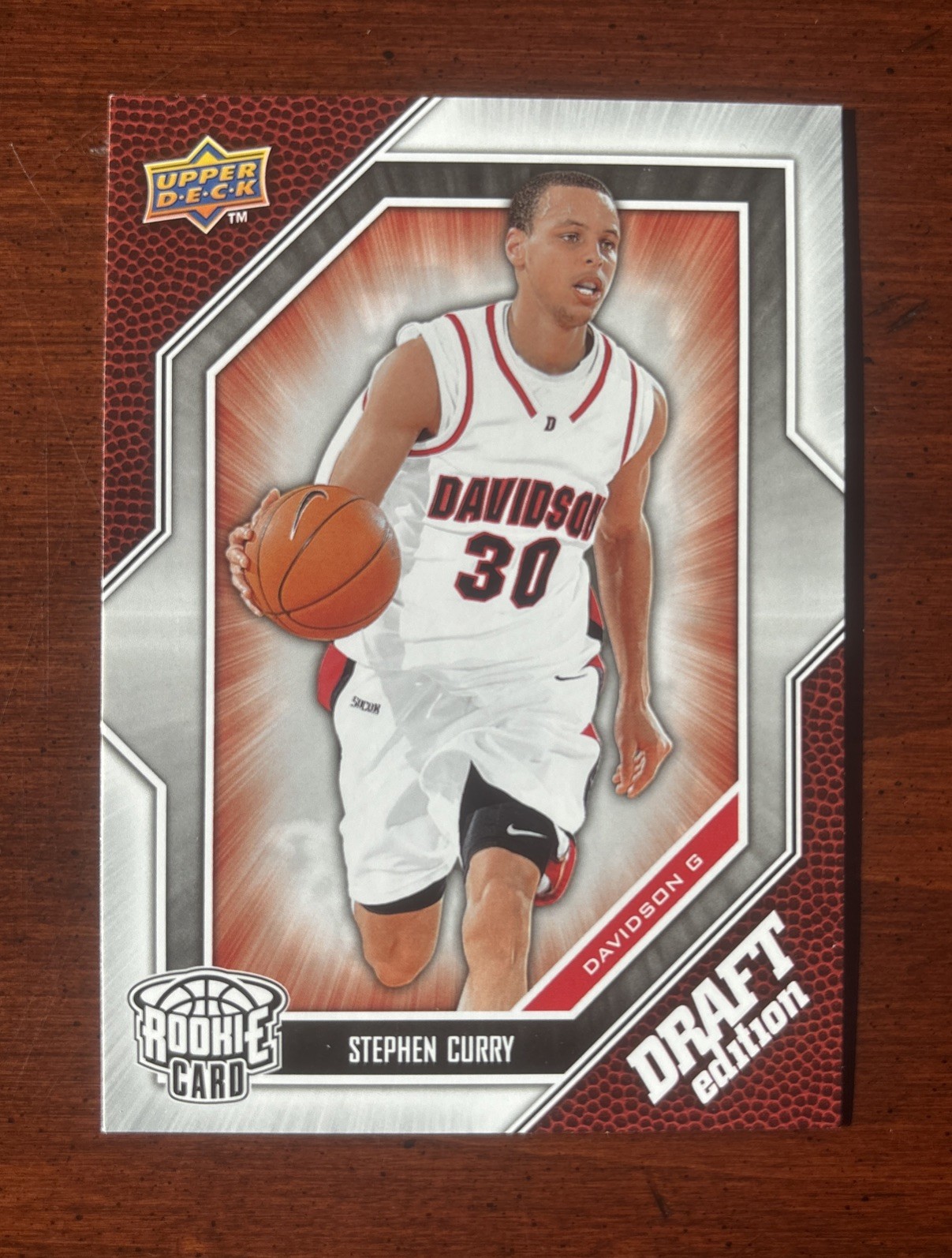 Stephen (Steph) Curry 2009 Topps Upper Deck Draft Edition Rookie #34