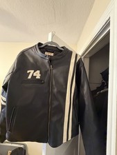 Men's Leather Biker Jacket