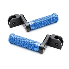 Blue M-Grip Front 40mm Extend Foot Pegs For GSX650F Katana 650 13 14 15 16 17