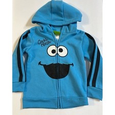 Sesame Street Cookie Monster Hoodie 4T 2021