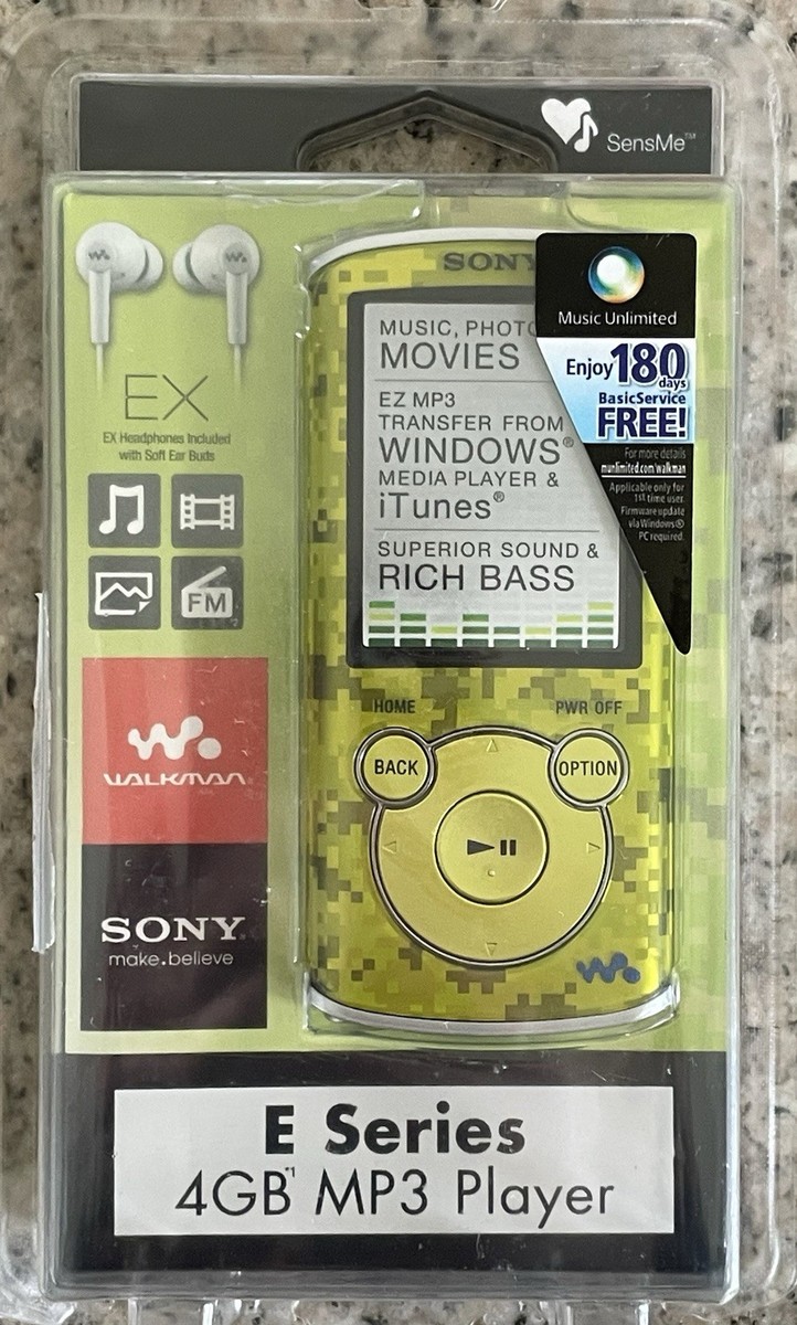Sony MP3 Player NWZ-E463 GMC Crimson Green ( 4 GB ) New
