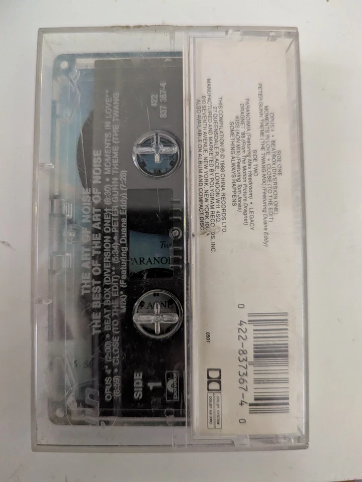 Art of Noise Best of the Art of Noise Cassette, Sung Eum, Polydor Licensed - Image 2 of 2