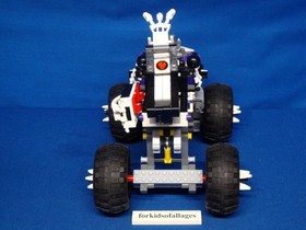 LEGO Ninjago Skull Truck & 1 Minifig - Partial Vehicle Build from #2506