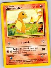 Charmander 70/110 Common Legendary Collection Pokemon Moderately Played