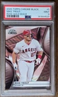 2025 Topps Chrome Black #5 Mike Trout ROSE GOLD WAVE /15 PSA 9 MINT