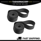 26" Bicycle Bicycle Wheel Rim Strip Rim Tape Liner Inner Tube BPVC BlackPair