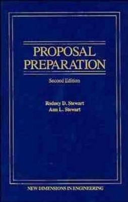 Proposal Preparation by Rodney D. Stewart (English) Hardcover Book