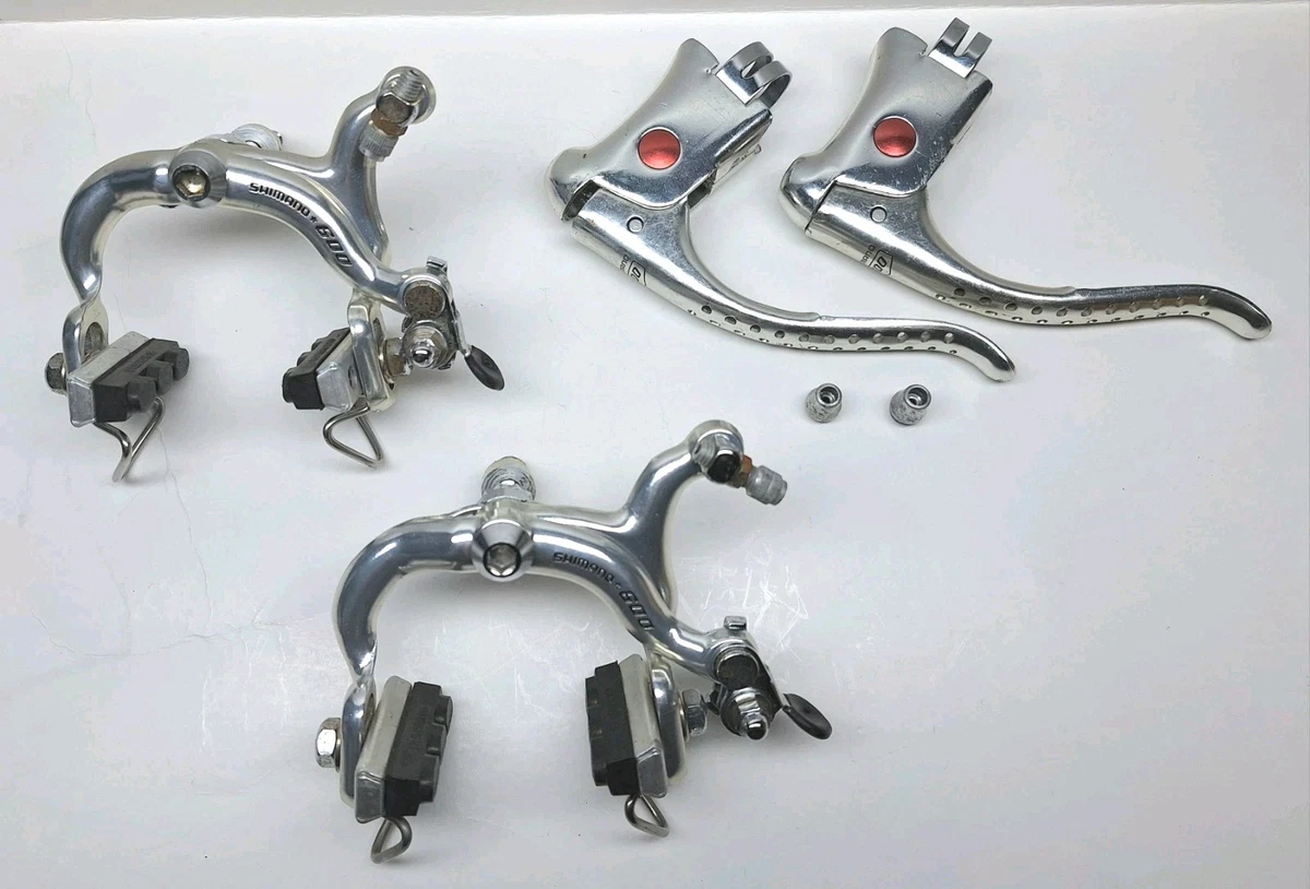 Jeu De Freins Shimano 600 Tricolore – Groupe Rétro Vélo Course, Compatible Dura Ace AX, Campagnolo