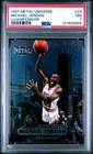 1997 Metal Universe Michael Jordan Championship #23 PSA 7 NM