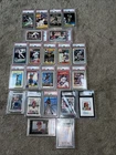 23 Card PSA BGS SGC Baseball HOF AS Lot Nolan Ryan Griffey Jr. Aaron Martinez RC