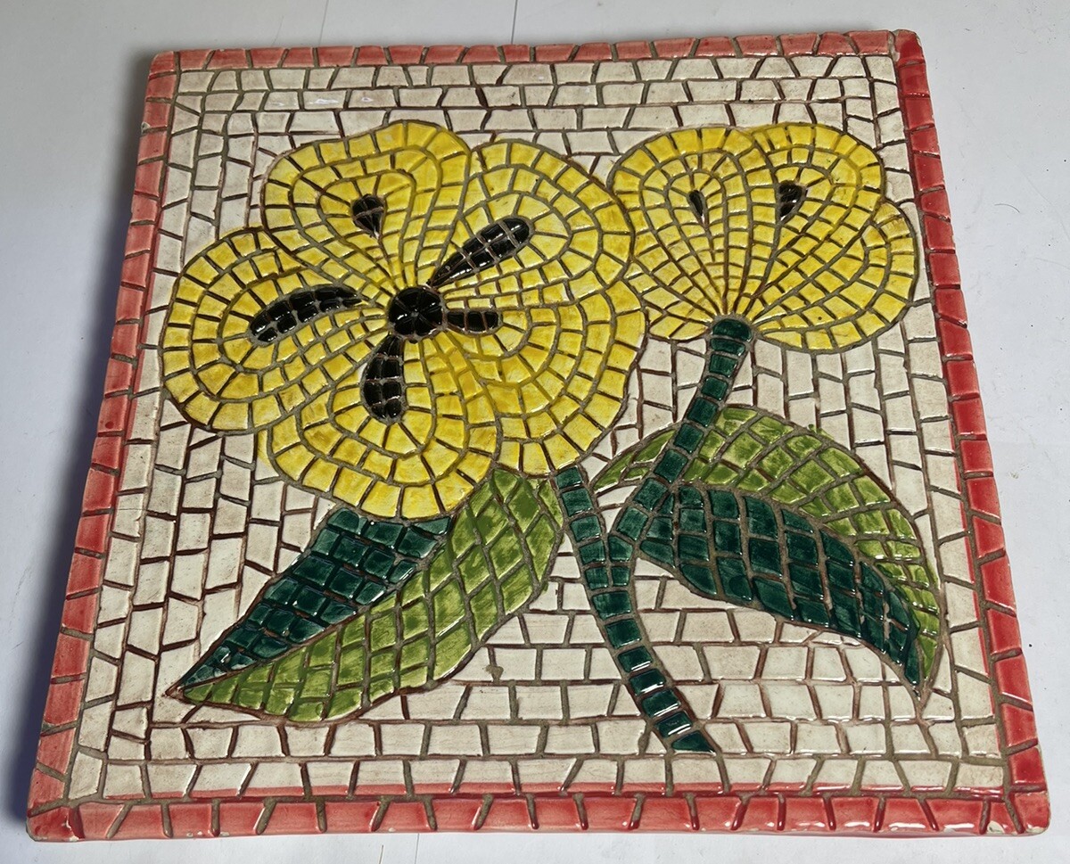 Dessous de plat céramique, années 70