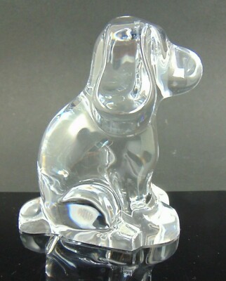 Paperweight Hund von Orrefors Schweden