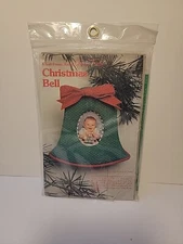 Soft Frame Christmas Bell Kit Yours Truly Vintage 1981 #2701 Holiday Craft New
