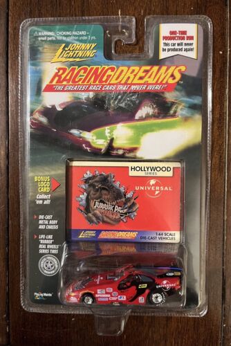 Johnny Lightning Racing Dreams Jurassic Park the Ride Universal 1:64  Plus Bonus - Picture 1 of 2