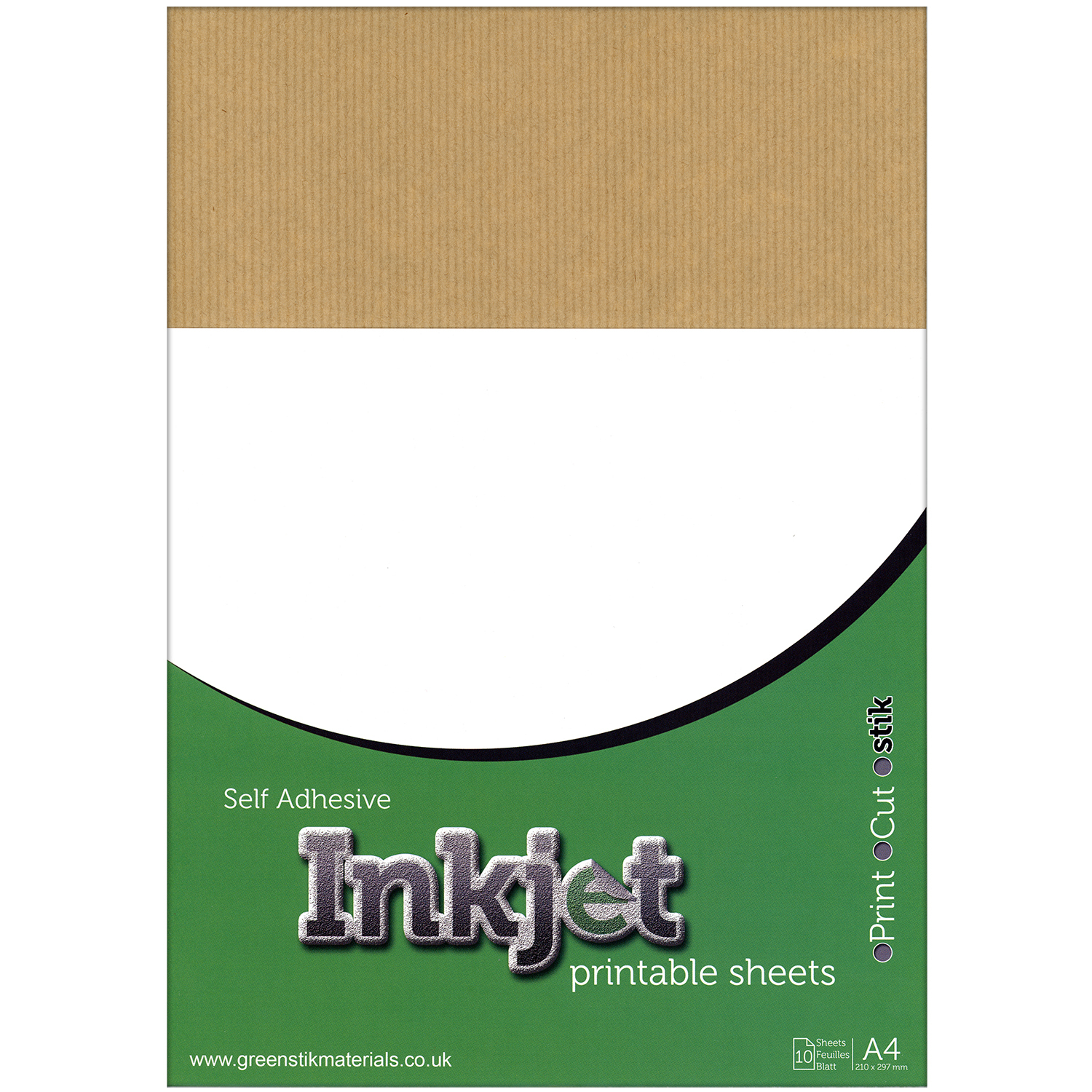 Inkjet Printable Self Adhesive A4 Sheets Print & Cut Cameo Cricut Explore Maker