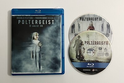 Poltergeist Double Feature - 2 Disc Bluray Set - Collection II and III - Horror