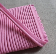 Baby Pink Maxi Piping Bias Tape with Welting Cord for sewing projects - 16 yards