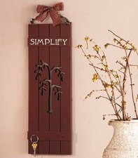 Wooden Panel Rustic Wall Hangings - Simplify