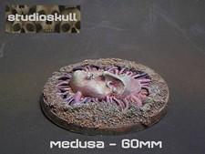 60mm RESIN BASE MEDUSA 