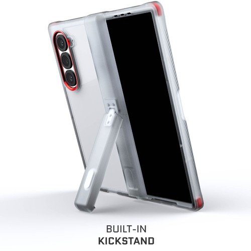 Z Fold 6 Case Clear with Stand and Hinge Protection Phone Cover | Ghostek COVERT - Picture 17 of 32
