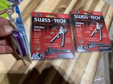 Swiss Tech knife ( you get two), Bell Key chain  (22001)